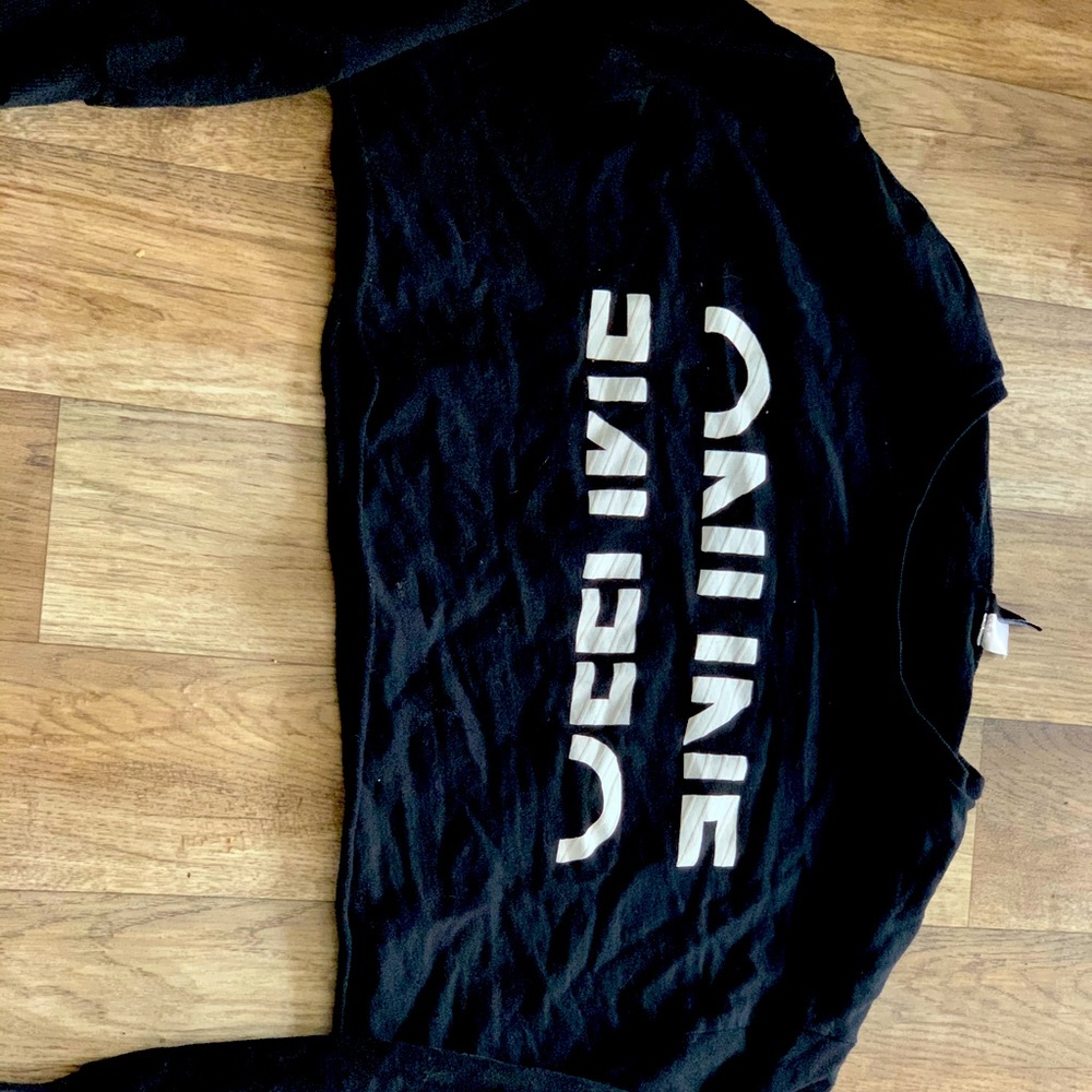 Crop sweater shirt